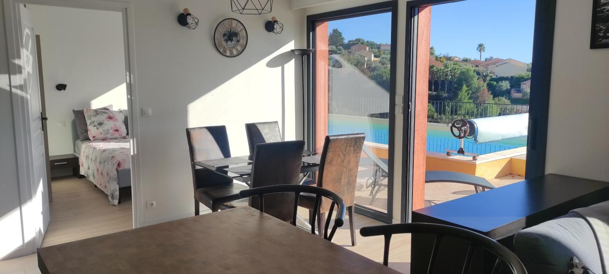 Appartement T2 Vue Imprenable Au Calme Nice